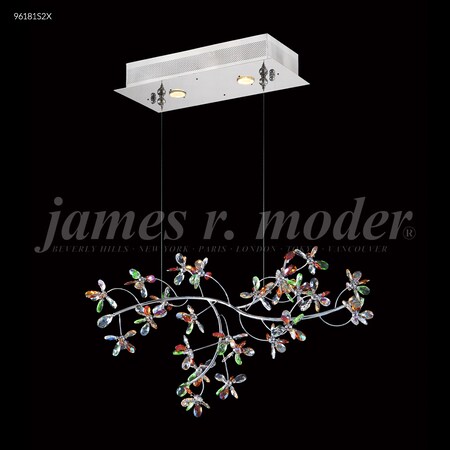 James R Moder Continental Fashion Floral Chandelier 96181S00